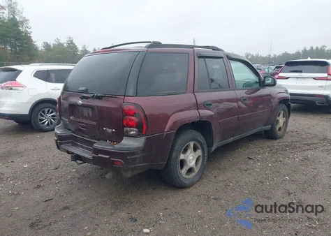 2006 Chevrolet Trailblazer Ls из США, поврежденный, VIN 1GNDT13S262340346